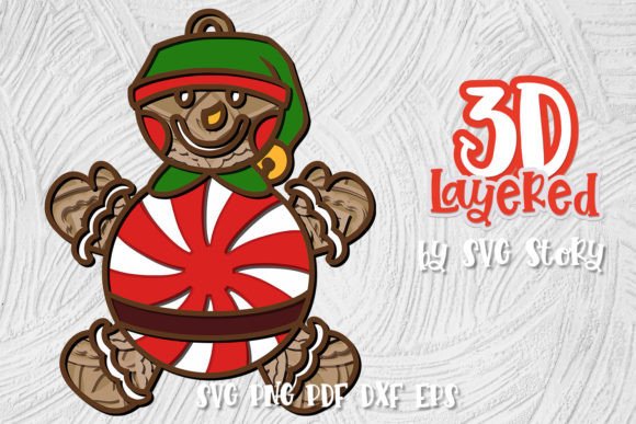 3D Christmas Candy Peppermint: A Seller's Review