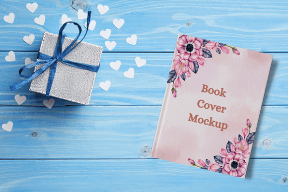 8 X 10 Book Mockup: Christmas Amp Visuals