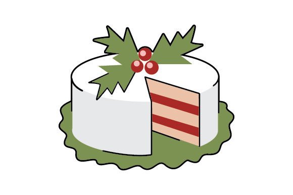 Christmas Cake - Sticker Review for Food Amp Sellers