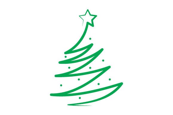Christmas Tree Line Art: A Seller's Review for Holiday Sales