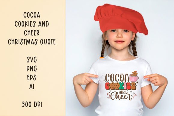 Cocoa Cookies SVG for Crafts & Branding