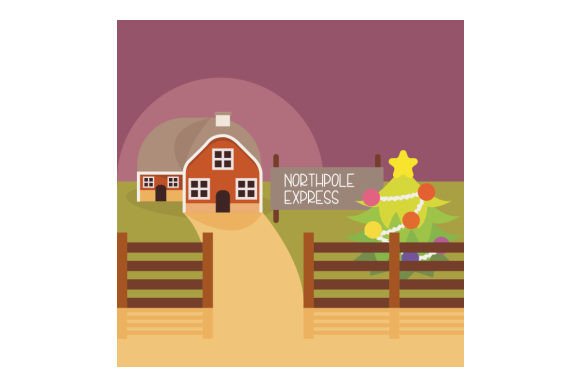 Farmhouse Christmas: Northpole Express for Festive Design