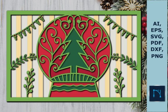 Layer 3D Christmas Shadow Box SVG Decor Review