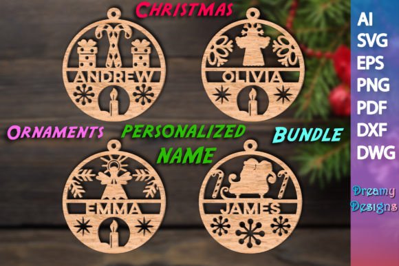 Personalized Christmas Ornaments Bundle Review