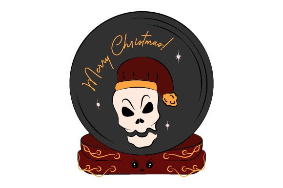 Review: Stitching the Spooky Christmas Ball Design