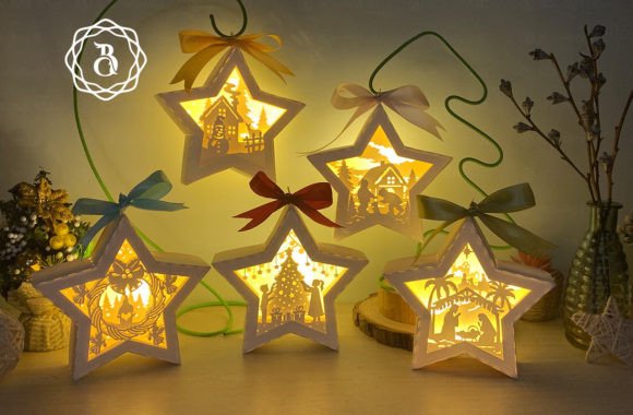 Reviewing Combo Christmas Hanging Star Lanterns