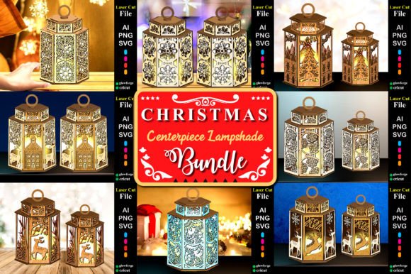 Reviewing the Christmas Centerpiece Lampshade Bundle for Winter Amp