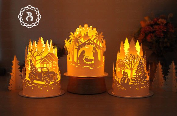 Reviewing the Christmas Paper Lanterns Embroidery Set