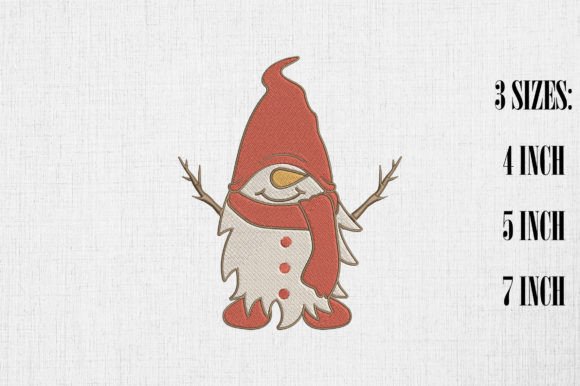 Snowman Gnome for Christmas Crafts and Holiday Sales