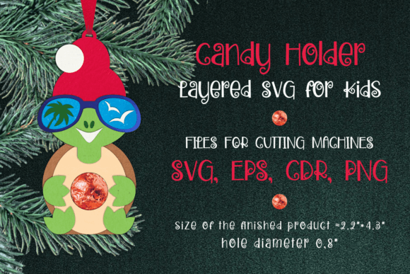 Turtle Christmas Ornament Candy Holder Review